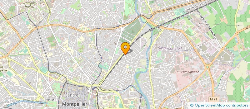 localisation de l'entreprise MONSIEUR FRANCK CAVANIE à MONTPELLIER
