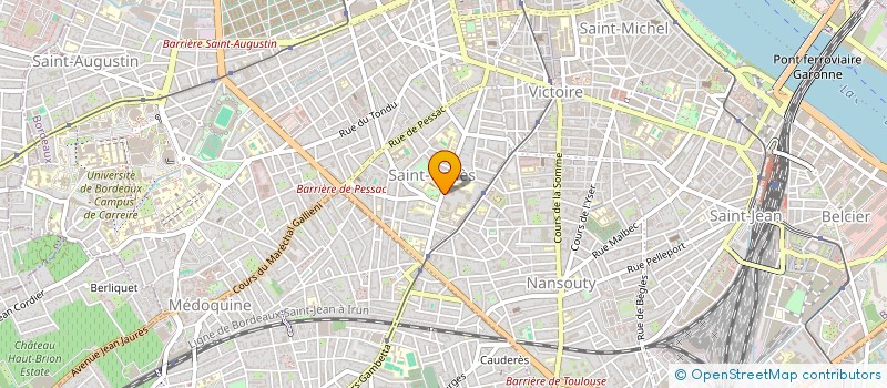 localisation de l'entreprise MONSIEUR FRANCK CAVILLAC  BORDEAUX