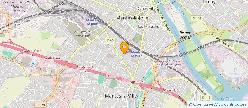 localisation de l'entreprise MONSIEUR FRANCK-CEDRIC NGASSU  MANTES-LA-VILLE