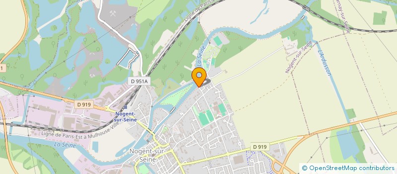 localisation de l'entreprise MONSIEUR FRANCK CHABOTEAU  BAR SUR AUBE