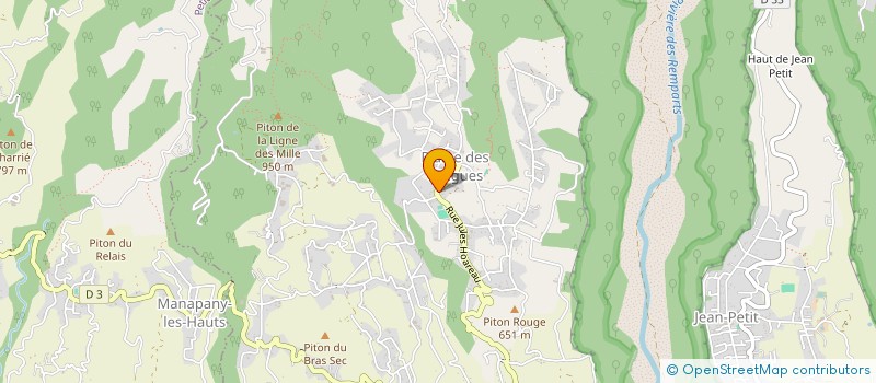 localisation de l'entreprise MONSIEUR FRANCK CHANE-KUEN  SAINT-JOSEPH