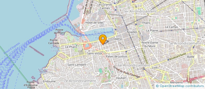 localisation de l'entreprise MONSIEUR FRANCK CHANTEREAU à MARSEILLE