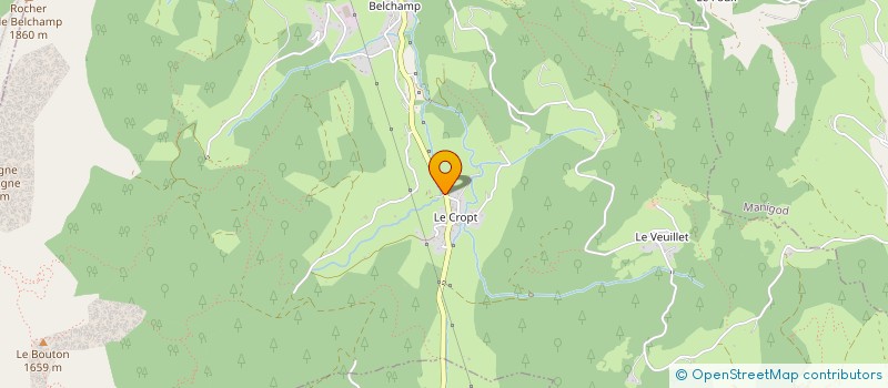 localisation de l'entreprise MONSIEUR FRANCK CHAPPAZ  LES CLEFS