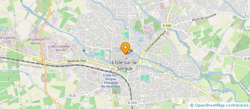 localisation de l'entreprise MONSIEUR FRANCK CHARDIGNY  L'ISLE-SUR-LA-SORGUE