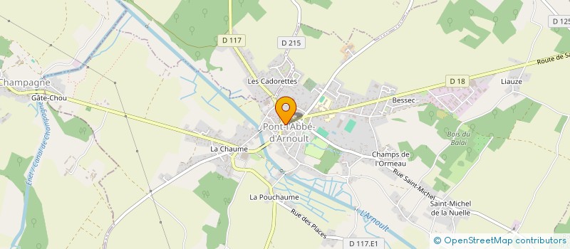 localisation de l'entreprise MONSIEUR FRANCK CHARON  TRIZAY