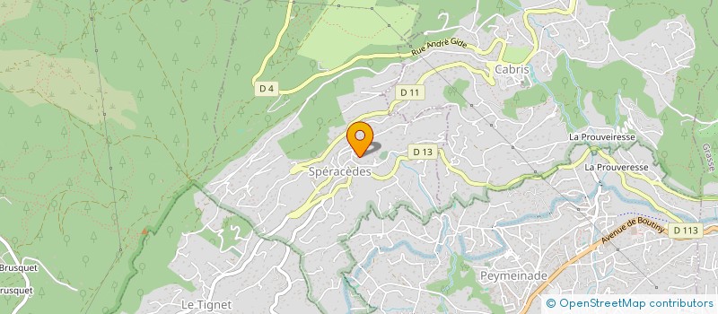 localisation de l'entreprise MONSIEUR FRANCK CHARRIER  SPERACEDES