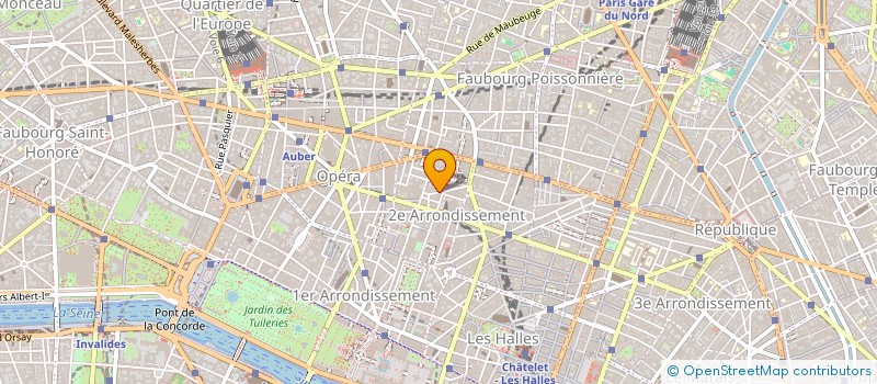 localisation de l'entreprise MONSIEUR FRANCK CHASTANET  PARIS