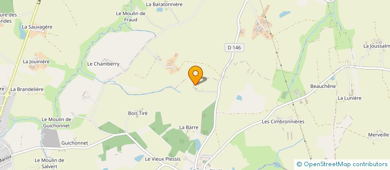localisation de l'entreprise MONSIEUR FRANCK CHAUVAT à BEAUPREAU-EN-MAUGES