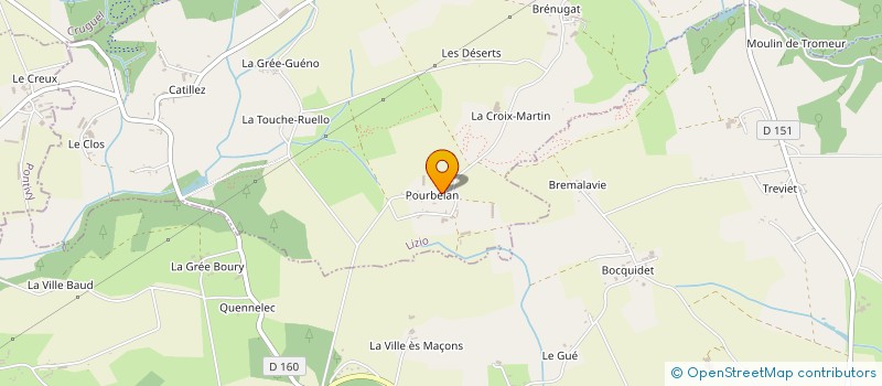 localisation de l'entreprise MONSIEUR FRANCK CHAUVEL  LIZIO