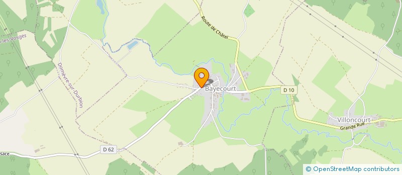 localisation de l'entreprise MONSIEUR FRANCK CHAVALARD  THAON-LES-VOSGES