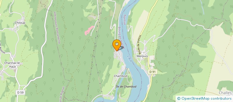 localisation de l'entreprise MONSIEUR FRANCK CHAZOTTE  HAUTECOURT-ROMANECHE