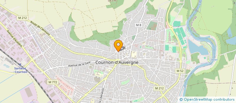 localisation de l'entreprise MONSIEUR FRANCK CHERASSE  MONTMORIN