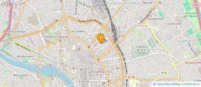 localisation de l'entreprise MONSIEUR FRANCK CHICHEPORTICHE à TOULOUSE