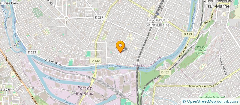 localisation de l'entreprise MONSIEUR FRANCK CHOCUN à SAINT-MAUR-DES-FOSSES