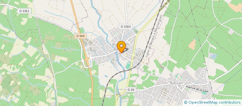 localisation de l'entreprise MONSIEUR FRANCK CHOQUE  SERVIAN