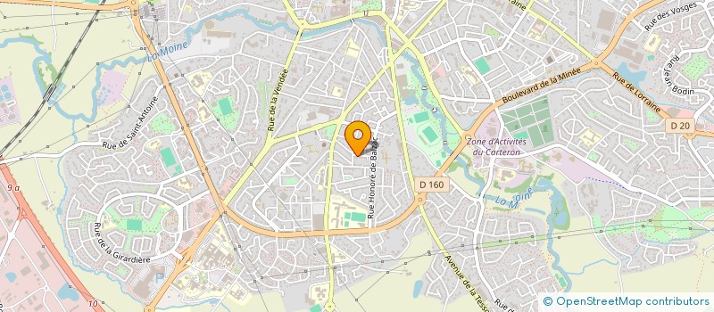 localisation de l'entreprise MONSIEUR FRANCK CHUPIN  CHOLET