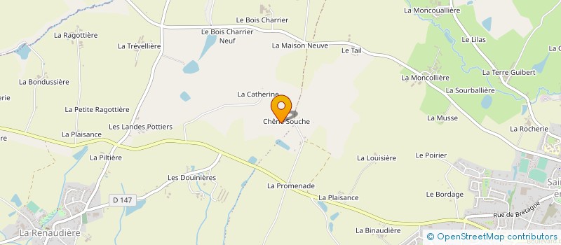 localisation de l'entreprise MONSIEUR FRANCK CICARD à SEVREMOINE