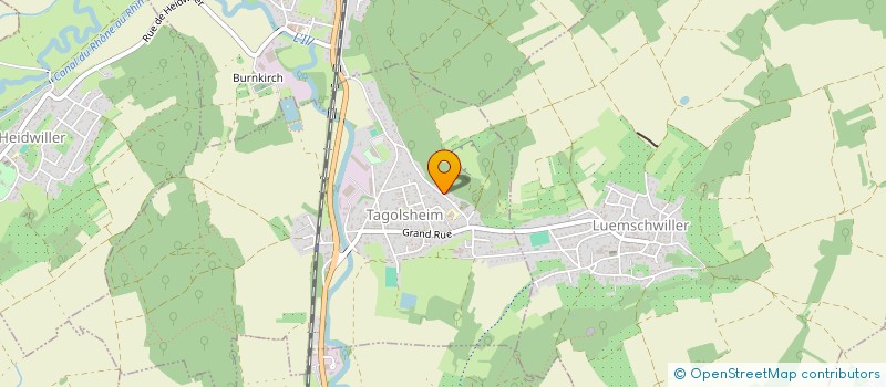 localisation de l'entreprise MONSIEUR FRANCK CICCARELLI  SAINT-BERNARD