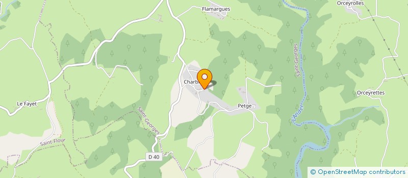 localisation de l'entreprise MONSIEUR FRANCK CLOAREC  LA ROUVIERE