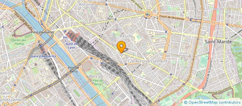 localisation de l'entreprise MONSIEUR FRANCK COLART  PARIS