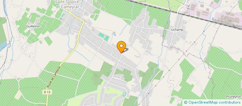 localisation de l'entreprise MONSIEUR FRANCK COLIN  SAINT-LOUBES