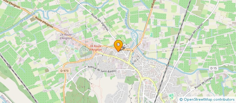 localisation de l'entreprise MONSIEUR FRANCK COLIN  CAVAILLON