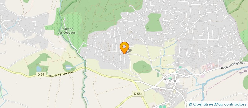 localisation de l'entreprise MONSIEUR FRANCK COLOMBANI  GAREOULT