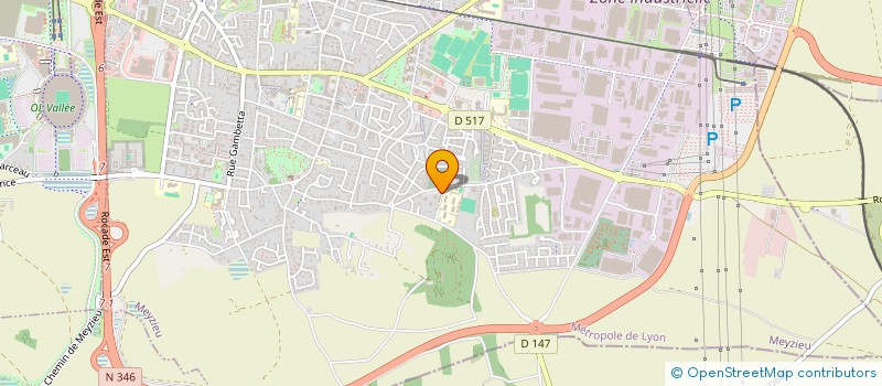 localisation de l'entreprise MONSIEUR FRANCK COLOMERA  MEYZIEU