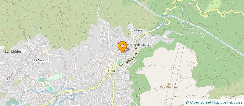 localisation de l'entreprise MONSIEUR FRANCK COMBERTON  ALLAUCH