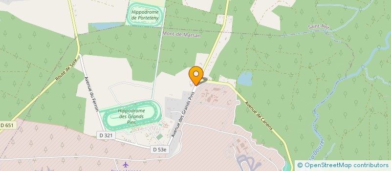 localisation de l'entreprise MONSIEUR FRANCK CONSTANT  MONT-DE-MARSAN