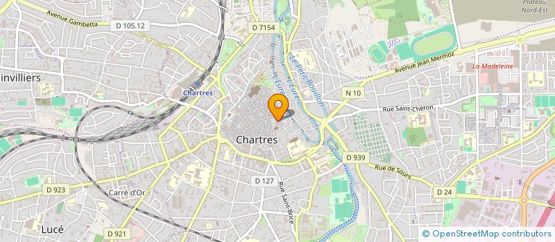 localisation de l'entreprise MONSIEUR FRANCK CORDIER à CHARTRES