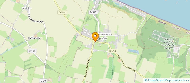 localisation de l'entreprise MONSIEUR FRANCK CORMIER  VIERVILLE-SUR-MER