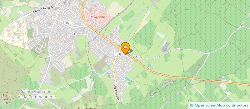 localisation de l'entreprise MONSIEUR FRANCK CORREAS  LLUPIA