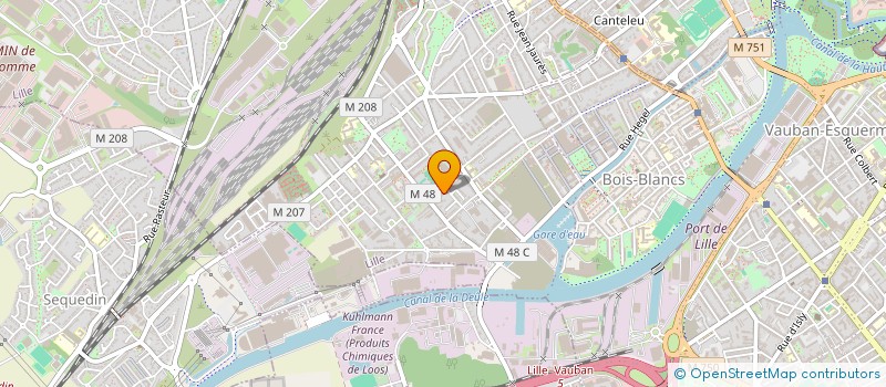 localisation de l'entreprise MONSIEUR FRANCK COSTE à LILLE