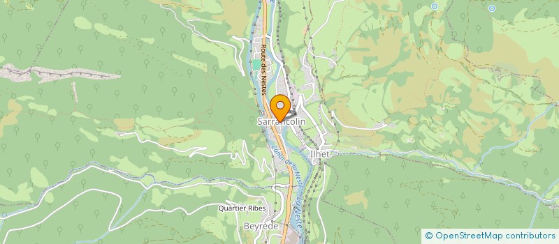 localisation de l'entreprise MONSIEUR FRANCK COSTON  SARRANCOLIN