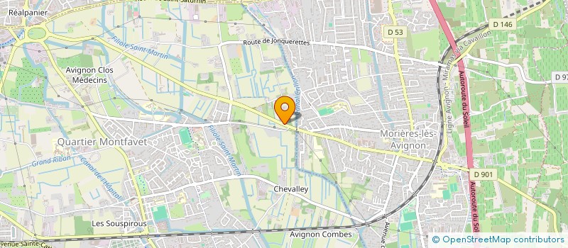 localisation de l'entreprise MONSIEUR FRANCK COUEDOR  AVIGNON