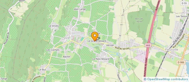 localisation de l'entreprise MONSIEUR FRANCK COUILLEROT  VIRE