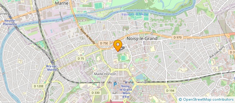 localisation de l'entreprise MONSIEUR FRANCK COUSIN à NOISY-LE-GRAND