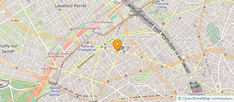 localisation de l'entreprise MONSIEUR FRANCK CROMBET  PARIS