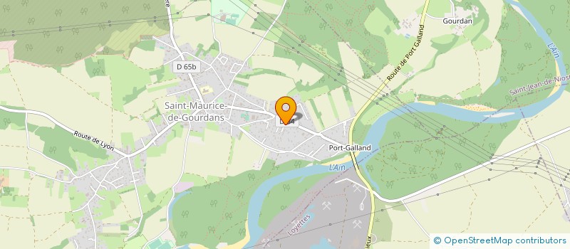 localisation de l'entreprise MONSIEUR FRANCK CROST à SAINT-MAURICE-DE-GOURDANS