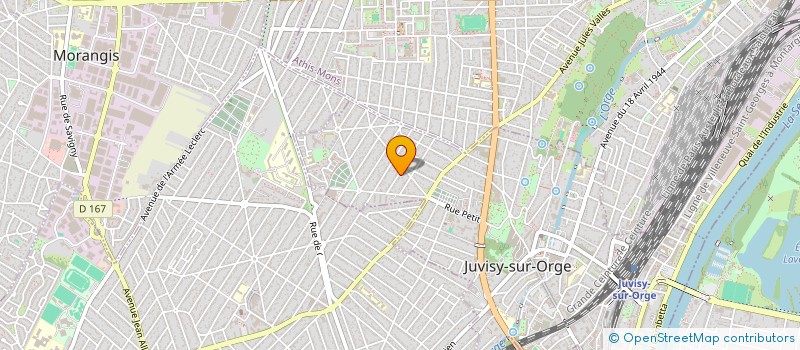 localisation de l'entreprise MONSIEUR FRANCK DA SILVA à JUVISY-SUR-ORGE