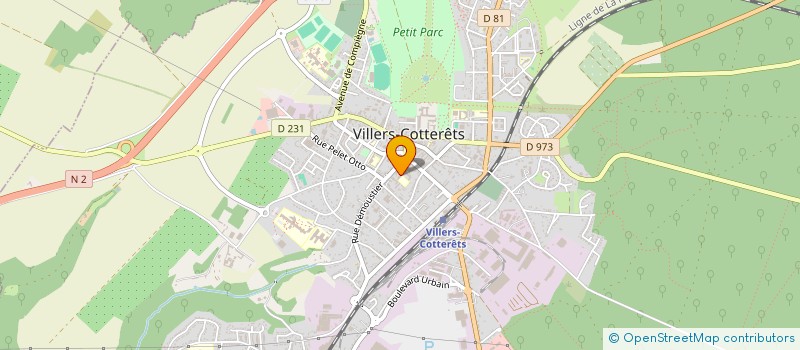 localisation de l'entreprise MONSIEUR FRANCK DA SILVA MAGALHAES  VILLERS COTTERETS