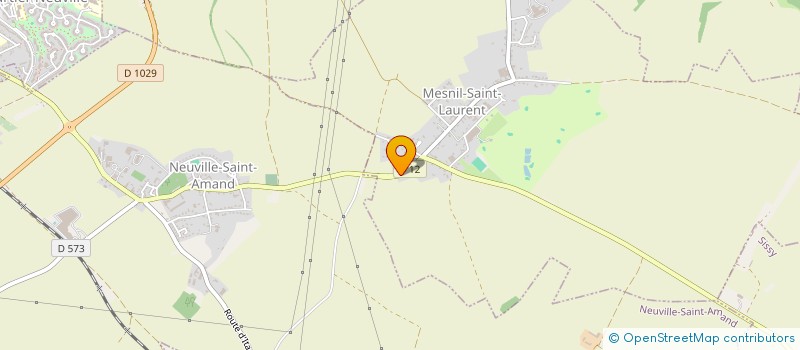 localisation de l'entreprise MONSIEUR FRANCK DAGUISY  MESNIL-SAINT-LAURENT