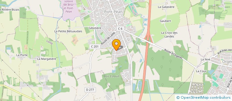 localisation de l'entreprise MONSIEUR FRANCK DAHYOT  PONT-PEAN