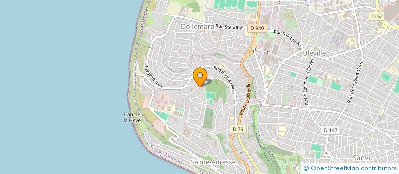 localisation de l'entreprise MONSIEUR FRANCK DAIREAUX  SAINTE-ADRESSE