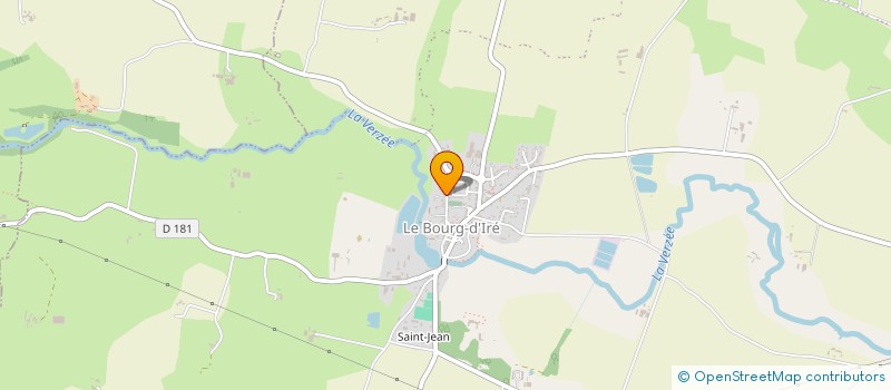 localisation de l'entreprise MONSIEUR FRANCK DALIFARD à OMBREE D'ANJOU