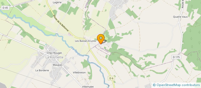 localisation de l'entreprise MONSIEUR FRANCK DALLEMAGNE à LES PINS