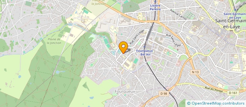 localisation de l'entreprise MONSIEUR FRANCK DANA  SAINT-GERMAIN-EN-LAYE