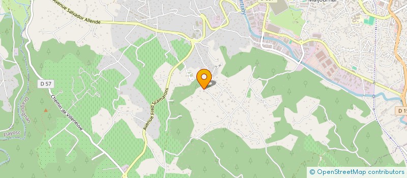 localisation de l'entreprise MONSIEUR FRANCK DANIEL à DRAGUIGNAN