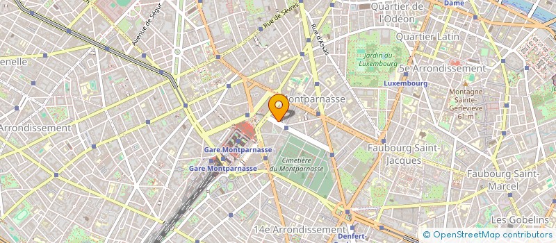 localisation de l'entreprise MONSIEUR FRANCK DANNERY  PARIS